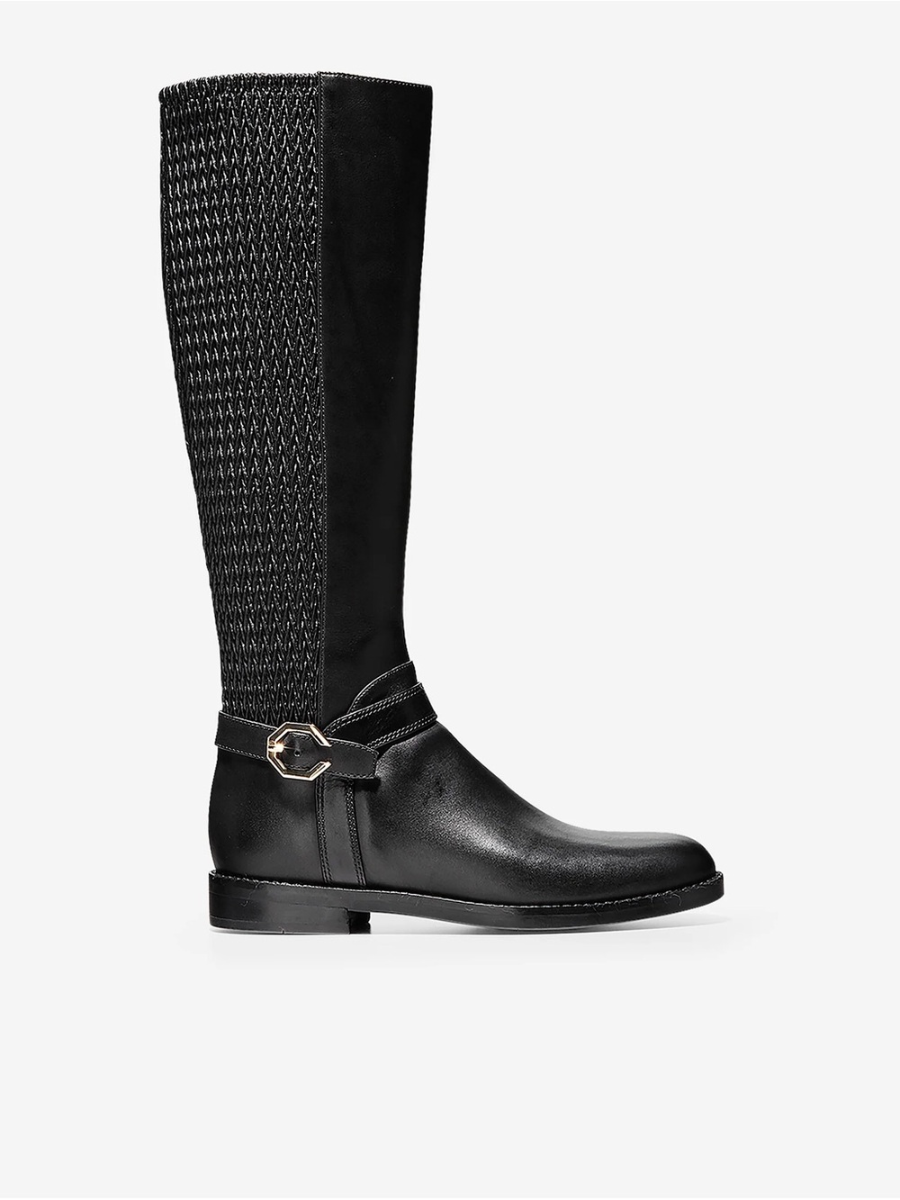 Cole Haan Leela Grand Riding Boots in Black